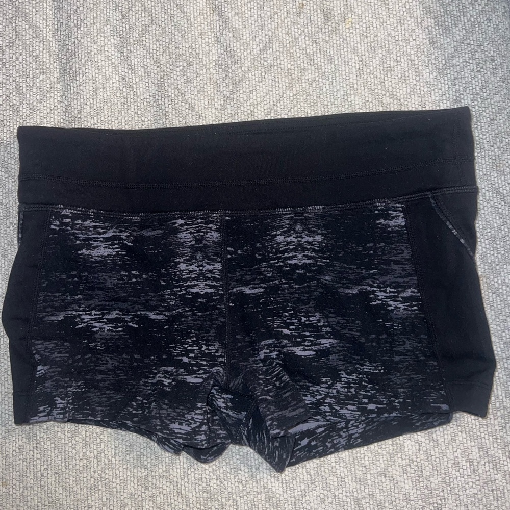 Athleta mini running shorts